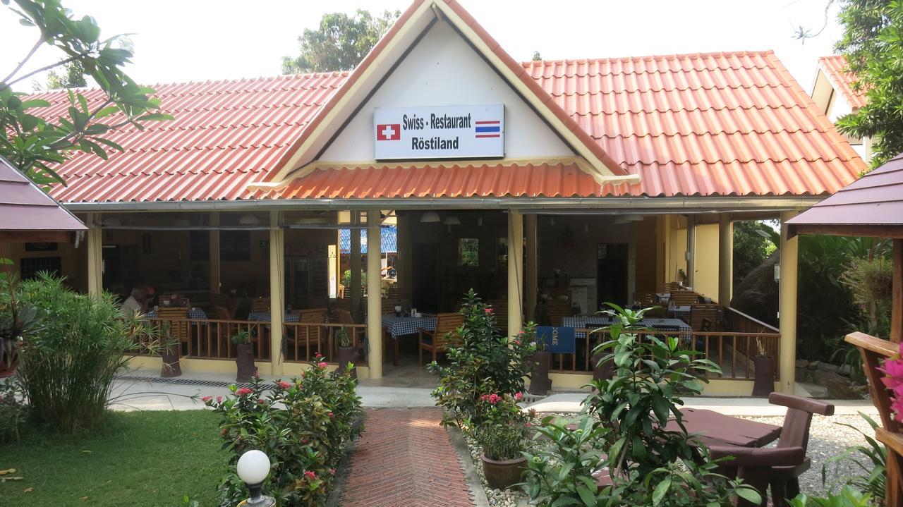 Flower Paradise Bungalows & Swiss Restaurant Roestiland Lamai Beach  Екстер'єр фото